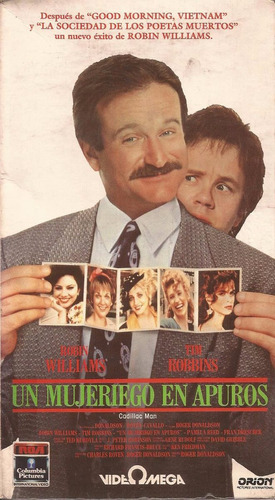 Un Mujeriego En Apuros Vhs Robin Williams Fran Drescher