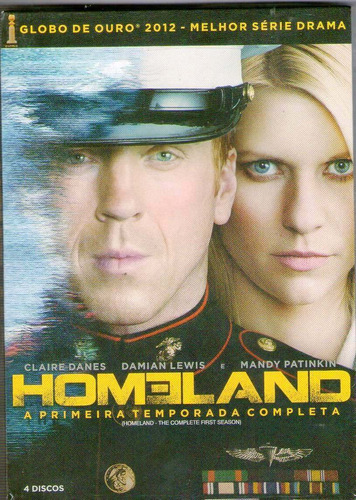 Box- Homeland - Primeira Temporada Completa- 4 Dvds- Lacrado