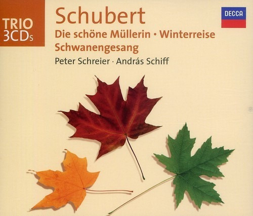 Schubert - Ciclos De Lieder - Schiff & Schreier - 3 Cds