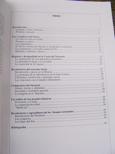 Imagen 2 de 3 de Sociedad Y Cultura De Los Indios De Norteamerica * J. Pavon
