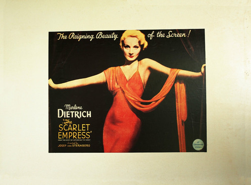 Marlene Dietrich(1934) Bello Poster De Cine Capricho Imperia