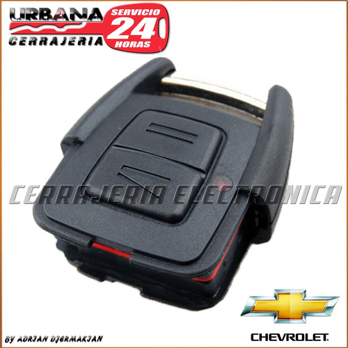 Carcasa Llave Chevrolet Codificada Cerrajeria Urbana