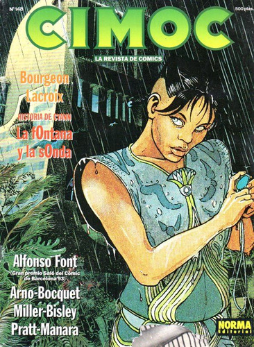 Revista Cimoc 148 - Hugo Pratt Manara El Gaucho - Sin City
