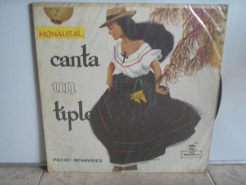 Lp Vinilo Pacho Benavides Canta Un Tiple Volumen 3