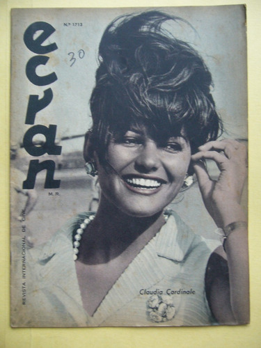 Claudia Cardinale / Revista Ecran Nº 1713 / Año 1963