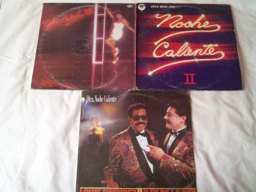 Disco De Vinilo Acetato Lp Noche Caliente Vendo Combo Son (3