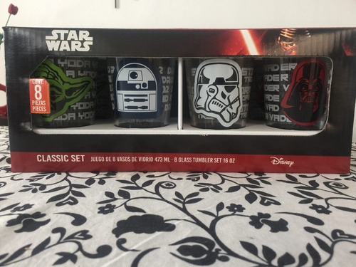 8 Vasos De Star Wars, Envío Gratis