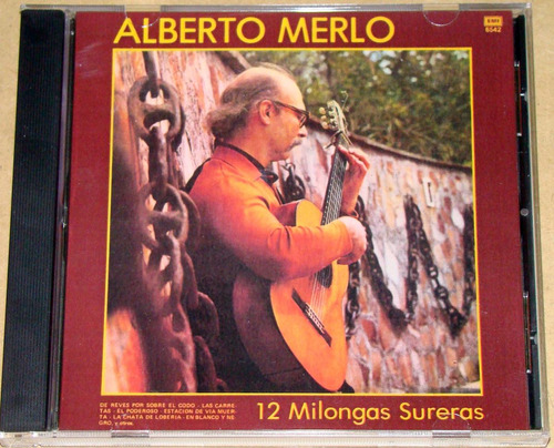 Alberto Merlo 12 Milongas Sureras Cd Bajado De Lp