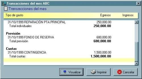Imagen 4 de 6 de Software Administración De Condominios.