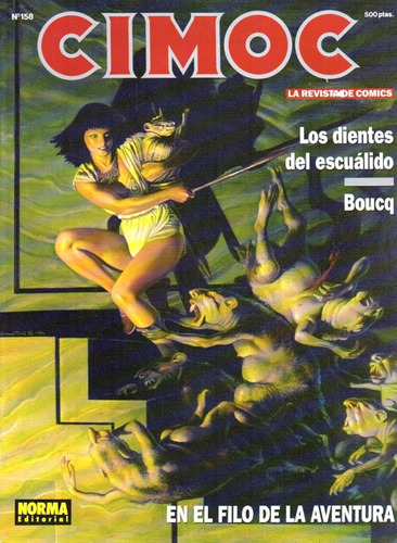 Revista Cimoc 158 - Boucq Antonio Segura Jose Ortiz Font