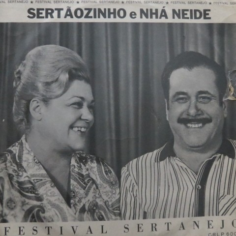 Lp  Sertãozinho E Nhá Neide - Festival Sertanejo  Vinil Raro
