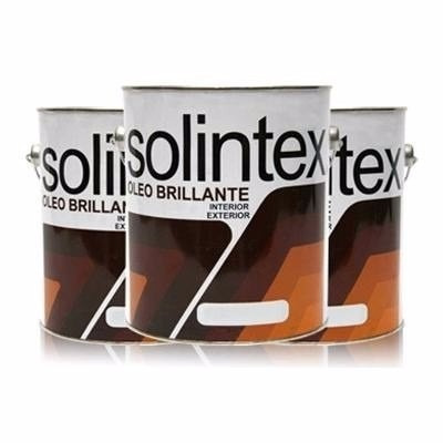 Pintura Óleo Brillante Solintex Gris Claro 560 Por Galones