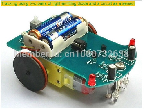 Kit Seguidor De Linea D2-1 Similar Chasis Arduino Armable