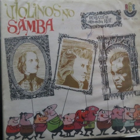 Lp Peruzzi E Orchestra Rge - Violinos No Samba - Vinil Raro