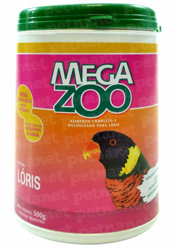 Ração L18 Papa Lóris  ¿ 500g _ Megazoo