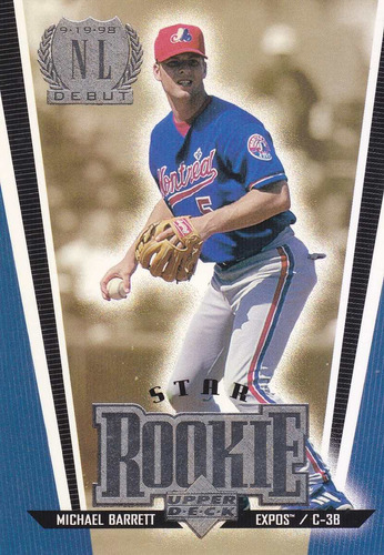 1999 Upper Deck Star Rookie Michael Barrett Expos
