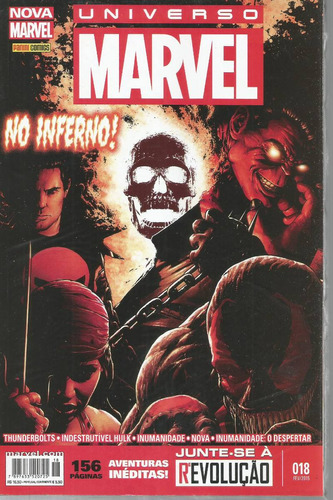 Universo Marvel 18 3ª Serie - Panini - Bonellihq Cx73 G19