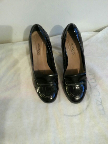 Zapatos Cuero Negro Marquis N° 39