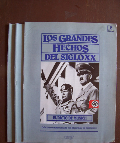 Los Grandes Hechos Del Sigloxx-lote-c/2faci-reseña