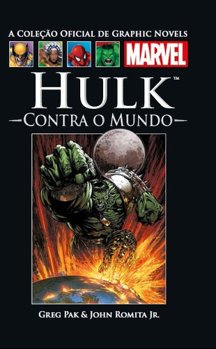 Coleção Oficial De Graphic Novels - Hulk Contra O Mundo Nº34