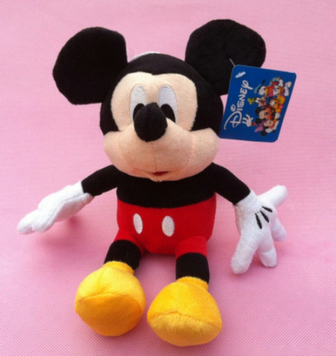 Pelucia Mickey Mouse Musical 30cm Antealérgico