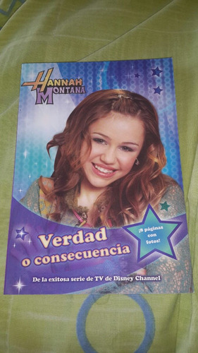 Libro Verdad O Consecuencia De Hannah Montana