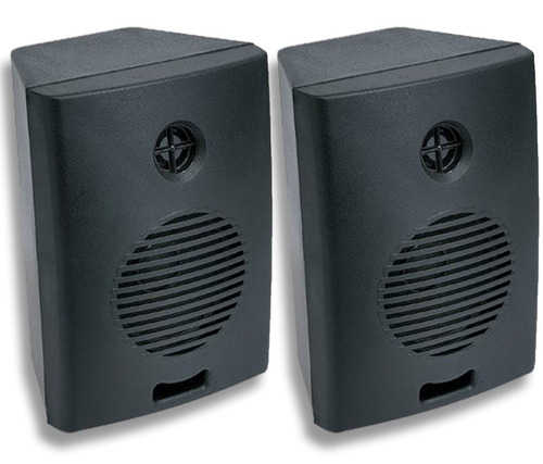 Par De Caixas Acústicas Som Ambiente 70w Rms Preta Ou Branca