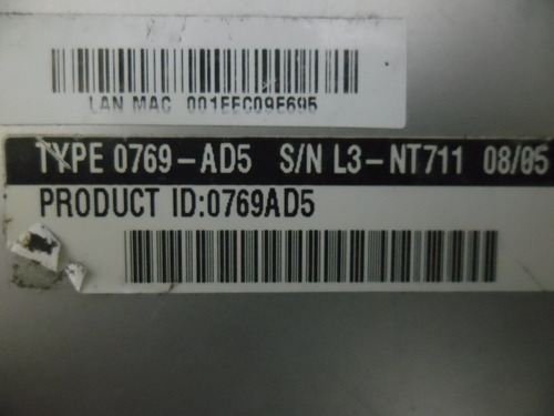 Hinge Bisagra Derecha Para Notebook Lenovo 3000 N200 14