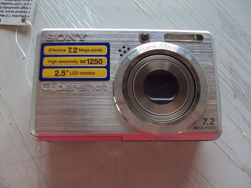 Camera Digital Sony Com Defeito Para Retirar Pecas