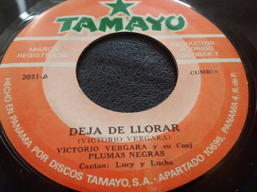 Vinilo Single De Victorio Vergara - Amada Mia ( H145 (Usado)