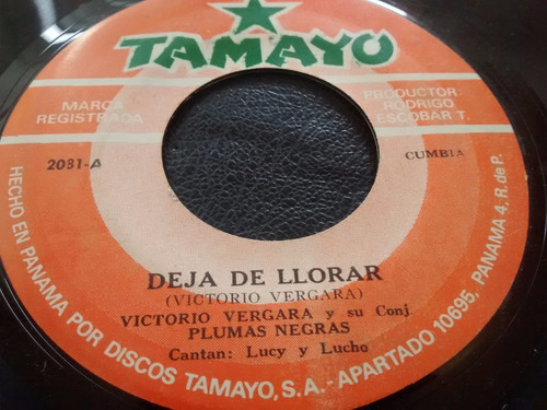 Vinilo Single De Victorio Vergara - Amada Mia ( H145