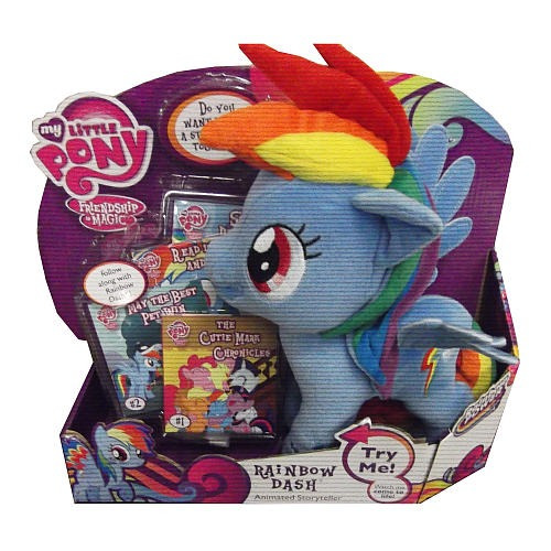 My Little Pony Felpa Animada Narrador - Rainbow Dash