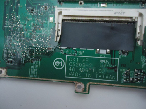 Placa Mãe Notebook Dell Latitude 120l- 05209-2 48.4d901.021