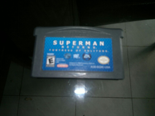 Superman Returns  Para Game Boy Advance,excelente Titulo