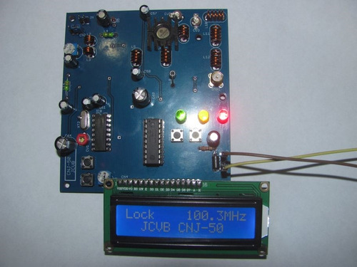 Kit Transmisor Fm Pll Lcd Monoral