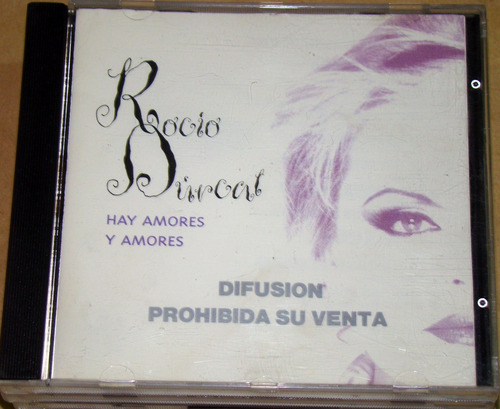 Rocio Durcal Hay Amores Y Amores Cd Promo Argentino Kktus