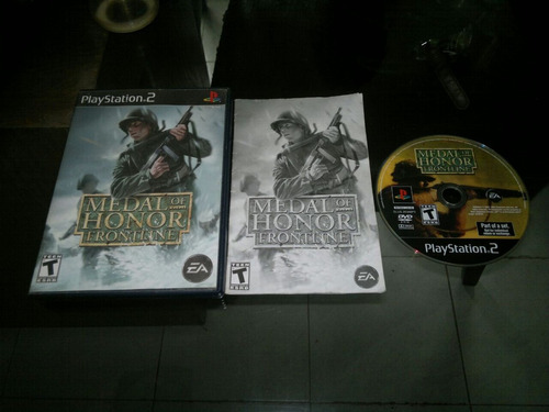 Medal Of Honor Frontline Completo Para Play Station 2