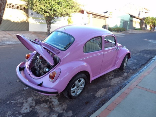 Fusca Rosa 1973 Tv Globo Programa Da Ana Maria Braga-