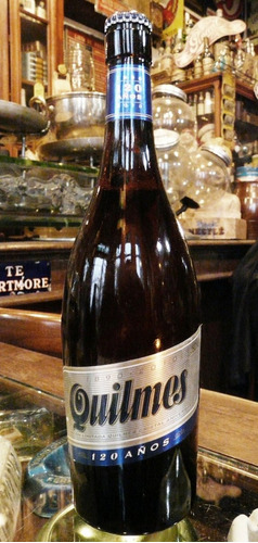 Botella Coleccionable De Cerveza Quilmes Aniversario 28180