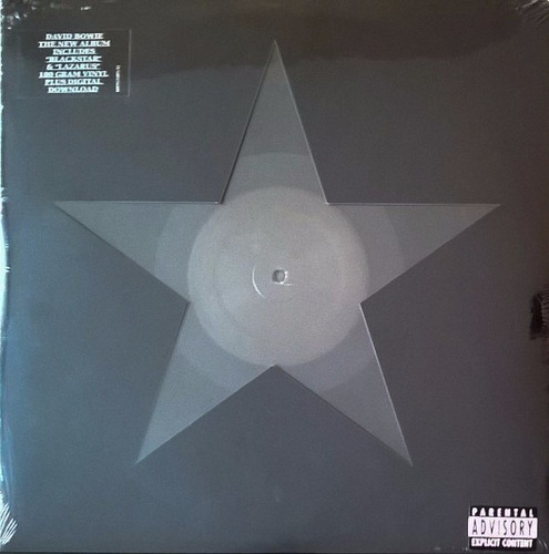 Lp David Bowie Blackstar 2016 Vinil Importado Lacrado 180g.