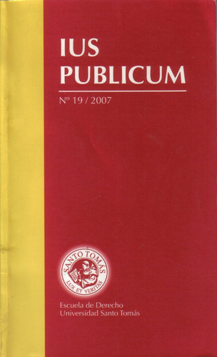 Ius Publicum N° 19 / 2007