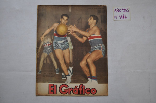 Revista El Grafico N 1882 Handball Gonzalez 1955