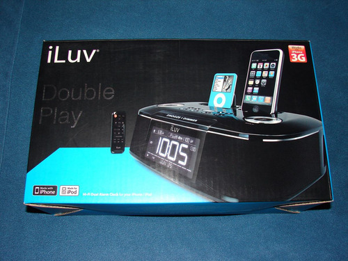 Dock Reproductor Fm Y Cargador iPhone & iPod - Iluv Lmm173