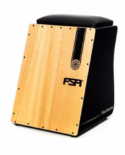 Cajon Fsa Confort Preto Eletrico Fca 4501 + Vassourinha Liv