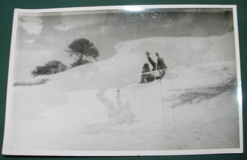 Foto Soldados Militares Uniformes Pino Hachado Esqui Nieve 4