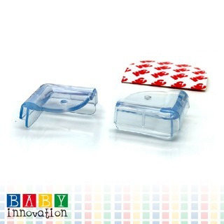 Imagen 2 de 3 de Esquineros Transparentes Baby Innovation Punto Bebe