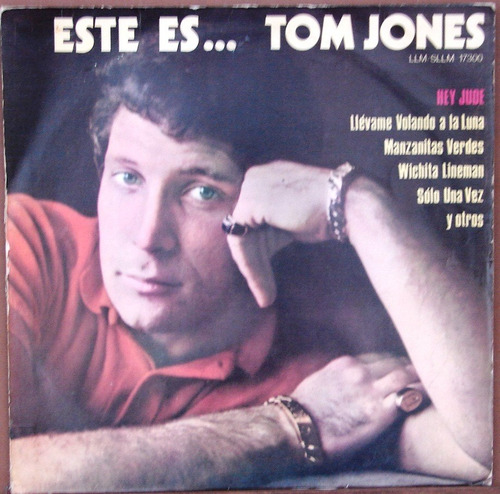 Tom Jones - Este Es...tom Jones - Lp Vinilo Año 1969 