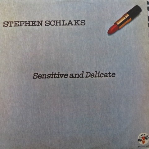 Lp  Stephen Schlaks  - Sensitive And Delicate   - Vinil Raro