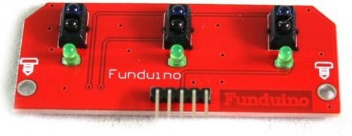 Sensor Sigue-lineas De 3 Canales Trt5000 Arduino Atmega Pic