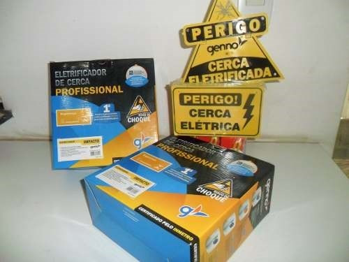 Kit Cerca Eletrica 150 Metros E Alarme - Segurança Total